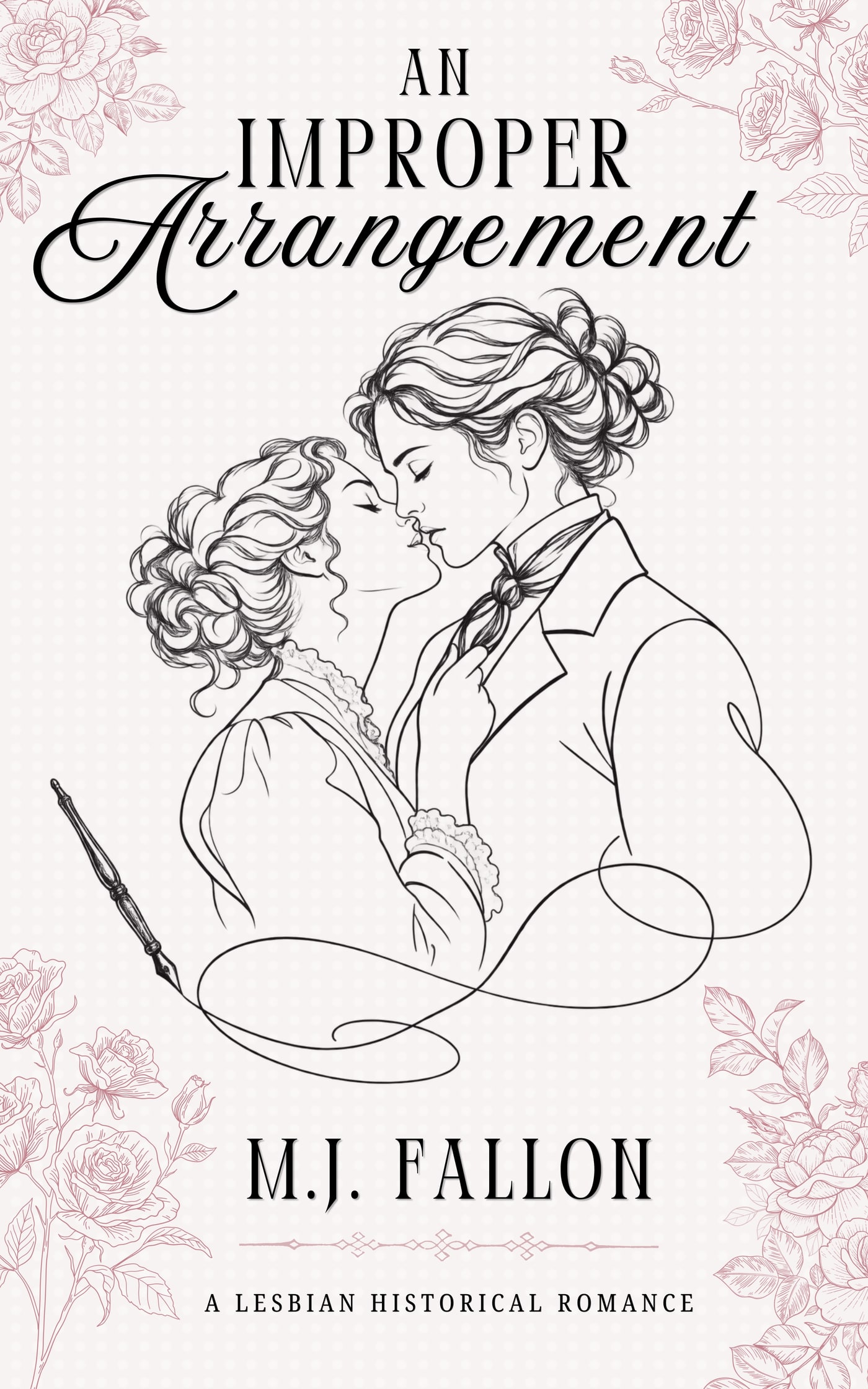 An Improper Arrangement by M. J. Fallon, a lesbian historical romance